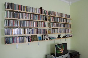 CD shelves